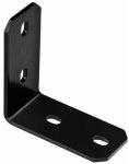 ASSA ABLOY AMERICAS RESIDENTIALI NC Corner Brace, Black Steel, 6.2 In.