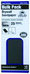 ALI INDUSTRIES Drywall Sandpaper, Medium 100-Grit, 4-1/4 x 11-1/4 In., 25-Ct.