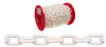 APEX TOOLS GROUP LLC #8 White Plastic Chain, 60 Ft.