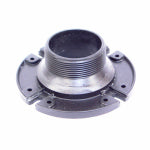 UNITED STATES HDW MFG/U S HARDWARE RV Male Closet Flange, ABS Black Plastic