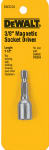 DEWALT ACCESSORIES Magnetic Hex Socket Driver, 3/8 x 1-7/16 In. TOOLS DEWALT ACCESSORIES