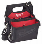 MILWAUKEE ELECTRIC TOOL CORP Electrician Work Pouch, Heavy-Duty Nylon, 15 Pockets