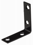 ASSA ABLOY AMERICAS RESIDENTIALI NC Corner Brace, Black, 2 x 5/8 In.