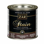 ZAR ZAR 12306 Wood Stain, Moorish Teak, Liquid, 0.5 pt, Can PAINT ZAR