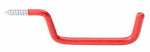 ASSA ABLOY AMERICAS RESIDENTIALI NC Ladder Hooks, Red Vinyl Coated