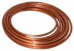 B&K LLC Copper Tuber Water Supply Line, 1/4 In. OD x 10 Ft.