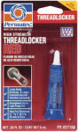 PERMATEX Permatex 27100 High-Strength Thread Locker, Red, Liquid, 6 mL Tube PAINT PERMATEX