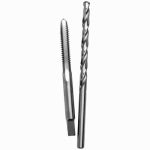 CENTURY DRILL & TOOL CO INC Metric Plug Tap & Drill Bit Set, 4.0 x 0.75mm, #30, 2-Pc.