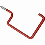 ASSA ABLOY AMERICAS RESIDENTIALI NC Storage Screw Hook, Vinyl-Coated, Large