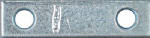ASSA ABLOY AMERICAS RESIDENTIALI NC Mending Plate, Zinc, 2 x 1/2 In. HARDWARE & FARM SUPPLIES ASSA ABLOY AMERICAS RESIDENTIALI NC