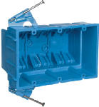 ABB INSTALLATION PRODUCTS 3-Gang New Work Super Blue Hard Body Wiring Box ELECTRICAL ABB INSTALLATION PRODUCTS   