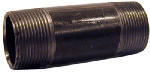 B&K LLC Black Cut Steel Pipe, 1 x 30 In.