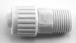 FLAIR-IT Flair-It 16842 Tube to Pipe Adapter, 1/2 in, PEX x MPT, Polyoxymethylene, White PLUMBING, HEATING & VENTILATION FLAIR-IT   