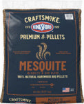 CLOROX/ KINGSFORD Kingsford Craftsmoke Premium Pellets, BBQ Pellets for Grilling, Mesquite, 20 Pounds OUTDOOR LIVING & POWER EQUIPMENT CLOROX/ KINGSFORD