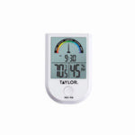 TAYLOR PRECISION PRODUCTS Digital Indoor Comfort Weather Station, White
