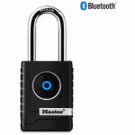 MASTER LOCK Master Lock 4401DLH Wide Bluetooth Padlock, 11/32 in Dia Shackle, 2 in H Shackle, Boron Steel Shackle, Metal Body HARDWARE & FARM SUPPLIES MASTER LOCK