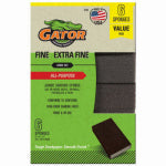 GATOR Gator 4204 Sanding Sponge Combo, 4 in L, 3 in W, Extra Fine, Fine, Aluminum Oxide Abrasive PAINT GATOR
