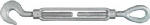 ASSA ABLOY AMERICAS RESIDENTIALI NC Hook & Eye Turnbuckle, Galvanized, 1/2 x 6 In. HARDWARE & FARM SUPPLIES ASSA ABLOY AMERICAS RESIDENTIALI NC