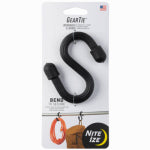 NITE IZE INC Gear Tie Bendable S-Hook, Black HARDWARE & FARM SUPPLIES NITE IZE INC