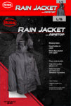 SAFETY WORKS INC LG BLK Boss Raincoat