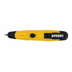 SPERRY Sperry Instruments VD6508 Detector with Flashlight, LED Display, Functions: AC Voltage, Yellow ELECTRICAL SPERRY