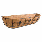 PANACEA PRODUCTS Window & Deck Planter, Black Finial Style, 30-In. LAWN & GARDEN PANACEA PRODUCTS