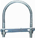 ASSA ABLOY AMERICAS RESIDENTIALI NC U Bolt, #546 Zinc, 3/8 x 3-1/2 x 5-1/4 In.