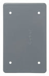 CARLON Carlon E980CN-CAR Cover, 4-5/8 in L, 2-7/8 in W, Rectangular, PVC, Gray, Textured ELECTRICAL CARLON