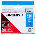 ARROW FASTENER CO Monel Staples, T50, 3/8-In., 1,000-Pk.