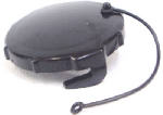 US HARDWARE US Hardware RV-509B Termination Cap, 3 in ID, Plastic, Black AUTOMOTIVE US HARDWARE