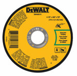 DEWALT DeWALT DWA8051C Cutting Wheel, 4-1/2 in Dia, 0.045 in Thick, 7/8 in Arbor, Aluminum Oxide Abrasive TOOLS DEWALT   