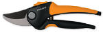 FISKARS Fiskars 79436997J Pruner, 5/8 in Cutting Capacity, Steel Blade, Bypass Blade, Fiberglass Handle, Comfort Grip Handle LAWN & GARDEN FISKARS