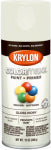 KRYLON Krylon K05524007 Enamel Spray Paint, 12 oz Can, 25 sq-ft Coverage Area, Solvent Base, Gloss, Ivory PAINT KRYLON