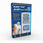 ARCTIC AIR Arctic Air AAPKTN-MC12/6 Pocket Cooler, 3-Speed, White HOUSEWARES ARCTIC AIR