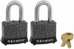 MASTER LOCK Master Lock 380T Padlock, Keyed Alike Key, 9/32 in Dia Shackle, 1-1/8 in H Shackle, Steel Shackle, Steel Body, Laminated HARDWARE & FARM SUPPLIES MASTER LOCK   