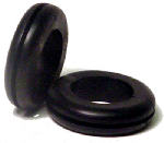 GB Gardner Bender GHG-1550 Hole Grommet, 1/2 in ID, Vinyl, Black ELECTRICAL GB