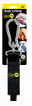 WRAP IT STORAGE Wrap-It Storage Hook 'n Hang 100-HNH-12BL Storage Strap, 1-1/2 in W, 12 in L, Black AUTOMOTIVE WRAP IT STORAGE