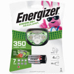 ENERGIZER BATTERY Energizer HDC32E Headlight, AAA Battery, LED Lamp, 350 Lumens, 70 m Beam Distance, 4 hr Run Time ELECTRICAL ENERGIZER BATTERY