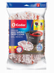 O'CEDAR BRANDS Easy Wring Spin Mop Head Refill, Microfiber CLEANING & JANITORIAL SUPPLIES O'CEDAR BRANDS