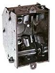 RACO INCORPORATED Leveling Bumps Switch Box, 3 x 2-1/4 In. Deep
