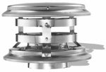 DURAVENT 3" Pellet Vent Vertical Cap, Round, 3 In.