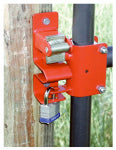 SPEECO Gate Latch, Round Tube, 1-Way Lockable, 1-5/8 to 2-In.