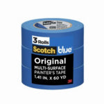 3M COMPANY 3PK 1.41x60YD BLU Tape