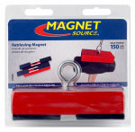 MASTER MAGNETICS Magnet Source 07542/07208 Holding and Retrieving Magnet, 5 in L, 2 in W, 1-1/16 in H, Steel TOOLS MASTER MAGNETICS   