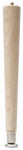 WADDELL Waddell 2512 Table Leg, 11-1/2 in H, Hardwood, Smooth Sanded HARDWARE & FARM SUPPLIES WADDELL   