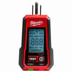 MILWAUKEE ELECTRIC TOOL CORP Digital GFCI Receptable Tester