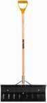 AMES COMPANIES, THE/SNOW TOOLS Arctic Blast Snow Pusher, 42 In. D-Grip Wood Handle, 24 In. Blade