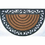 SPORTS LICENSING SOLUTIONS LLC Coir & Rubber Door Mat, 18 x 30 In. HOUSEWARES SPORTS LICENSING SOLUTIONS LLC