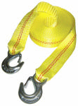 KEEPER Keeper 02825 Emergency Tow Strap, 12,000 lb, 2 in W, 25 ft L, Hook End, Yellow AUTOMOTIVE KEEPER   