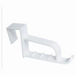 ASSA ABLOY AMERICAS RESIDENTIALI NC Long Over-The-Door Hook, Plastic, White HOUSEWARES ASSA ABLOY AMERICAS RESIDENTIALI NC